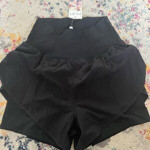 Halara high waisted shorts with liner